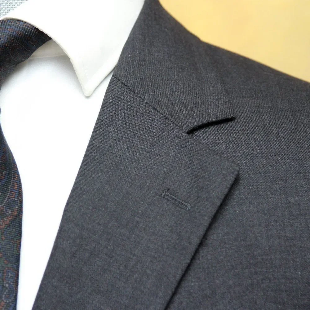 44R JOS A BANK‎ Men's Blazer Sportcoat Jacket Wool Grey C080637